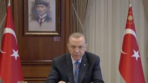 Erdogan Halkara Donorlar konferensiýasyna göni wideo aragatnaşyk arkaly gatnaşdy