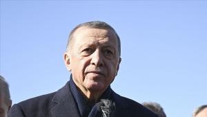 Prezident Erdogan ýer titremäniň başdan geçirilen sebitde saparda bolýar