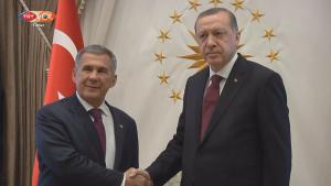 رئیس جمهور تاتارستان در ترکیه بسر می برد
