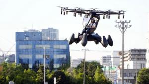 اڑن گاڑی "ہیکسا"کی جاپانی دارالحکومت ٹوکیو میں پہلی کامیاب نمائشی پرواز