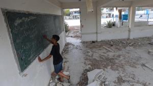 سازمان ملل : 69 درصد از مدارس محل اسکان آوارگان در غزه هدف حمله اسرائیل قرار گرفته است