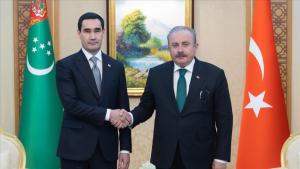 Türkmenistanyň Döwlet baştutany TBMM-niň başlygyny kabul etdi