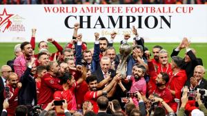 Világbajnok a török amputált labdarúgó válogatott