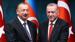 Il presidente Erdogan incontra il suo omologo dell'Azerbaigian Ilham Aliyev, a Bodrum