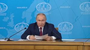 普京宣布与乌克兰和谈的条件