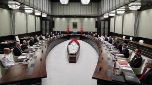 برگزاری نشست شورای امنیت ملی ترکیه در مجمتع ریاست جمهوری در آنکارا