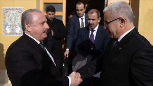 مصطفی شنتوپ، رئیس مجلس ملت کبیر ترکیه به الجزایر سفر کرد