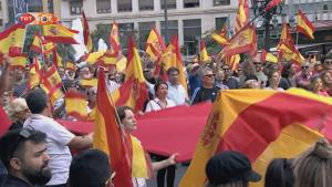 Katalonyada referendumğa qarşı cıyınnar