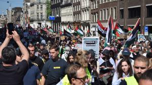 برگزاری تظاهرات حمایت از فلسطین در هلند