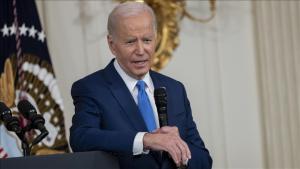 Joe Biden risponde alle domande dei giornalisti alla Casa Bianca