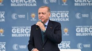 Prezident Erdogan Bursada halka ýüzlenip çykyş etdi