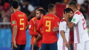 Marokko - İspaniya matçı kötelä