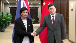 Il ministro degli esteri della Nuova Zelanda visita la Cina