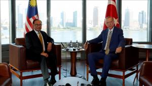 ئەردوغان بىلەن ئەنۋەر ئىبراھىم قوشما بايانات ئېلان قىلدى