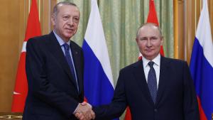 Putin agradece a Erdogan por sus contribuciones al desarrollo de las relaciones turco-rusas
