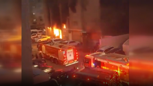 آتش‌سوزی مرگ‌بار در کویت