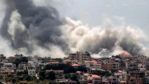 اسرائیل کا جنوبی لبنان کے ساحلی شہر سور کے قریب ایک علاقے میں فضائی حملہ
