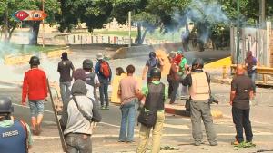 ادامه درگیریها در تظاهرات اعتراض آمیز در ونزوئلا