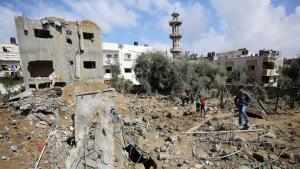 以色列在加沙北部的袭击造成14名巴勒斯坦人死亡