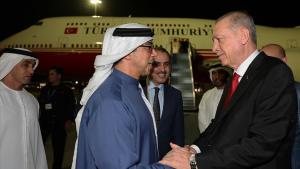 صدر رجب چیب ایردوان کی  متحدہ عرب امارات  میں آمد