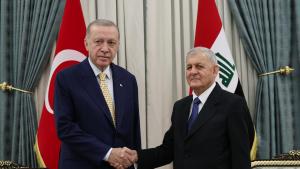 Irakba utazott Erdoğan köztársasági elnök