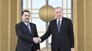 Rəcəb Tayyib Ərdoğan Məhəmməd Şiya es-Sudanini rəsmi mərasimlə qarşılayıb
