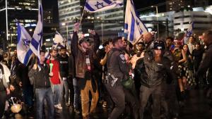Otra vez están en las plazas los israelíes para protestar la reforma judicial
