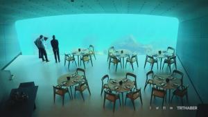 Megnyílt Európa első víz alatti étterme