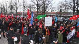 Dortmund şəhərində “Terrora qarşı birlik” yürüşü keçirildi