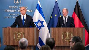 جرمن چانسلر کا اسرائیلی وزیراعظم سے رابطہ،خطے کی صورتحال پر غور