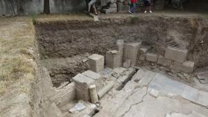 کشف حمام متعلق به دوران روم باستان در بالیک‌اسیر