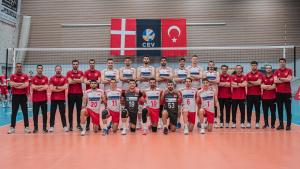 Волейбол боюнча улуттук эркектер командасы Данияны утуп алды