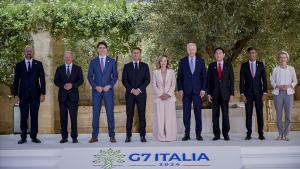 G-7-ä Agza Ýurtlar Ýakyn Gündogarda Asuda Ilatyň Ýogalmagyna Sebäp Bolýan Hüjümleri Ýazgardy