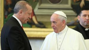 Συνάντηση Ερντογάν-Πάπα Φραγκίσκου