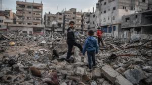 以色列对加沙的袭击造成的死亡人数增至29195人