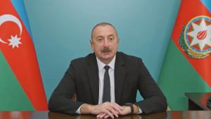 阿塞拜疆总统阿利耶夫发表全国讲话