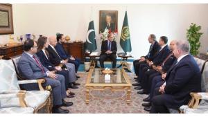 وزیراعظم محمد شہباز شریف سےترک صنعتکاروں کے وفد کی ملاقات