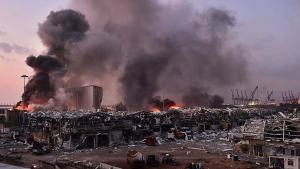 ძლიერი აფეთქება ლიბანის დედაქალაქში