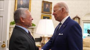 دیدار پادشاه اردن و بایدن در کاخ سفید