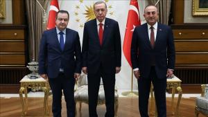 Ердоган прие външния министър на Сърбия Ивица Дачич