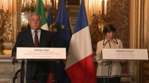 Colonna și Tajani au discutat despre problema migrației