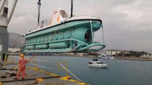Inauguran “Nemo Primero”, primer submarino turístico de Turquía