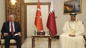 Шентоп во Катар се состана со претседателот на Советот на Катар, Хасан бин Абдула ал Ганим