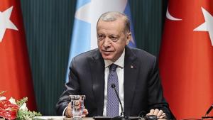 Prezident Erdogan somalili kärdeşi Mahmud bilen umumy metbugat ýygnagyny geçirdi
