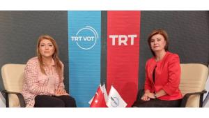 TRT “Türkiyənin səsi” radiosu və TRT/Azerbaycan saytının qonağı Züleyxa Sərdarovadır