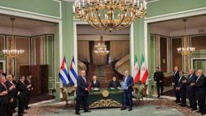 امضای یادداشت‌های تفاهم و اسناد همکاری میان ایران و کوبا در بخش‌های مختلف