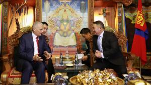 Premierul Yildirim se află într-o vizită oficială în Mongolia