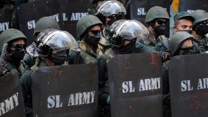 سری لنکا میں  احتجاج،پولیس نے 21 مظاہرین کو گرفتار کرلیا
