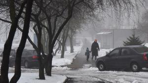 موج سرمای شدید در اوکراین