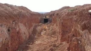 Afrinda PKK tomonidan ochilgan 800 ta tunnel topildi